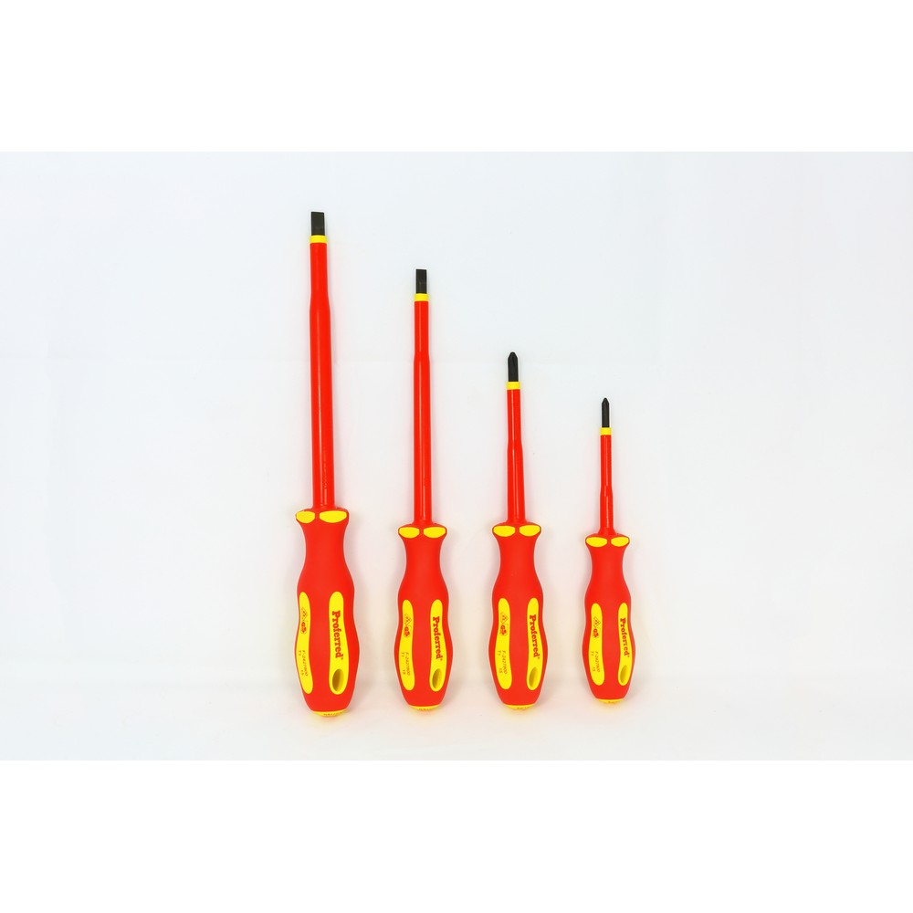4 Piece Insulated (1000V) Screwdriver Set T28004